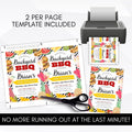 birthday barbeque party invitation